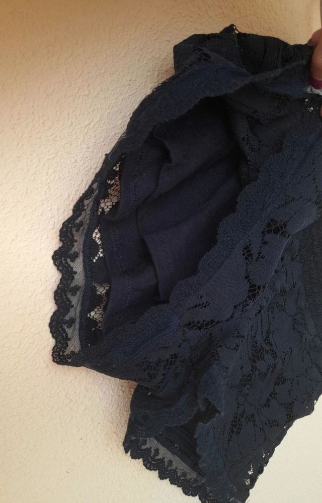 Pantalón Short encaje M