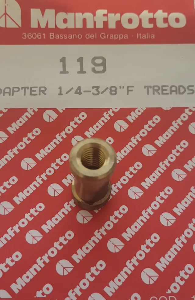 Manfrotto 119 adaptador espiga