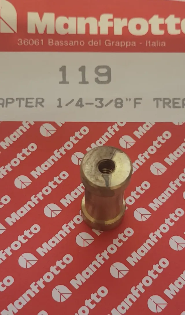 Manfrotto 119 adaptador espiga