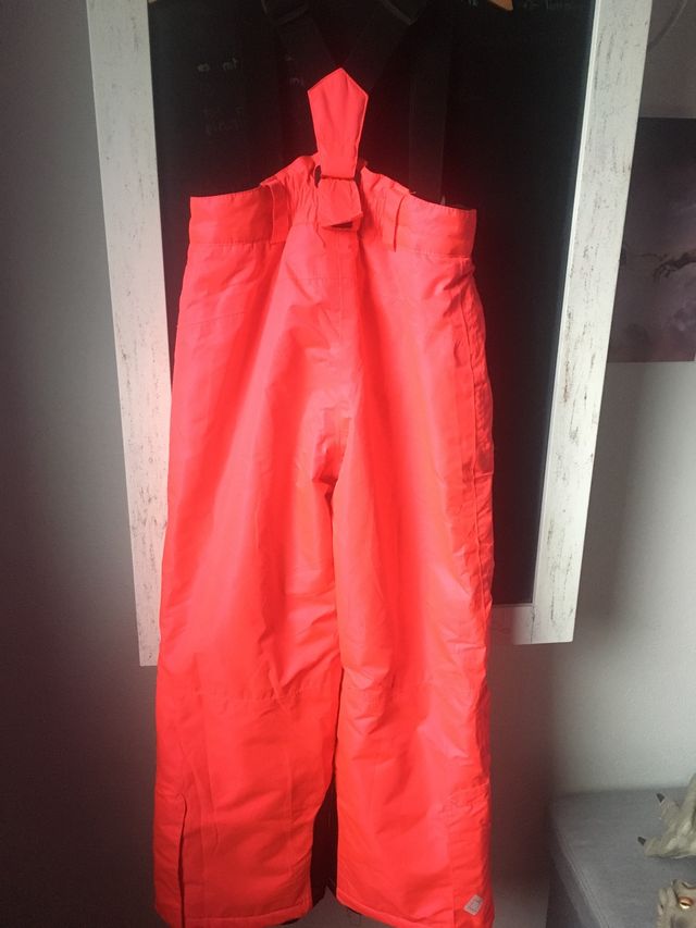 Pantalón nieve rosa talla 6/8 años 122/128