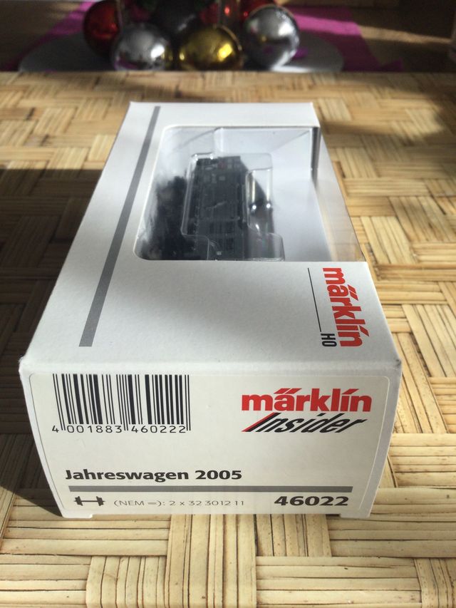Vagón Marklin Insider Jahreswagen 2005