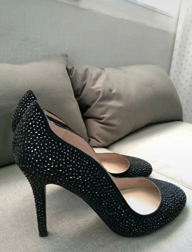 Zapatos Stilettos negros N 38