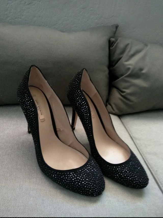 Zapatos Stilettos negros N 38