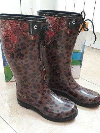 Botas Desigual Multicolor talla 40 EU de en Caucho - 16765327