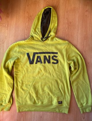 sudadera vans amarilla