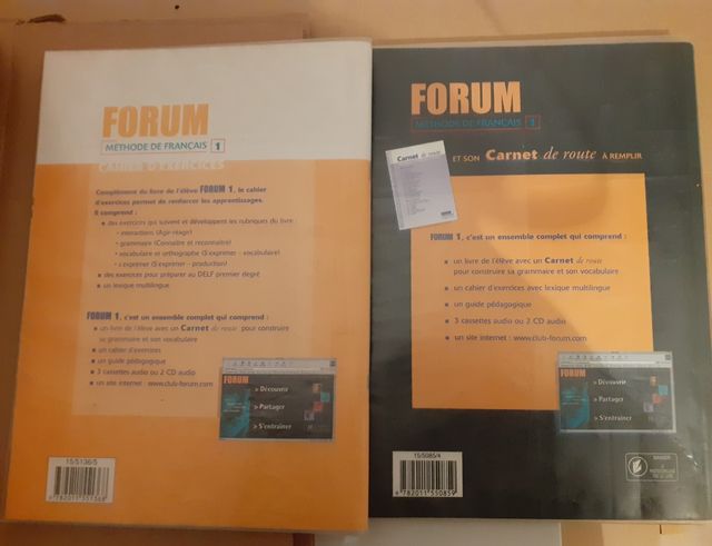 FORUM 1 METODO DE FRANCES. A1/A2
