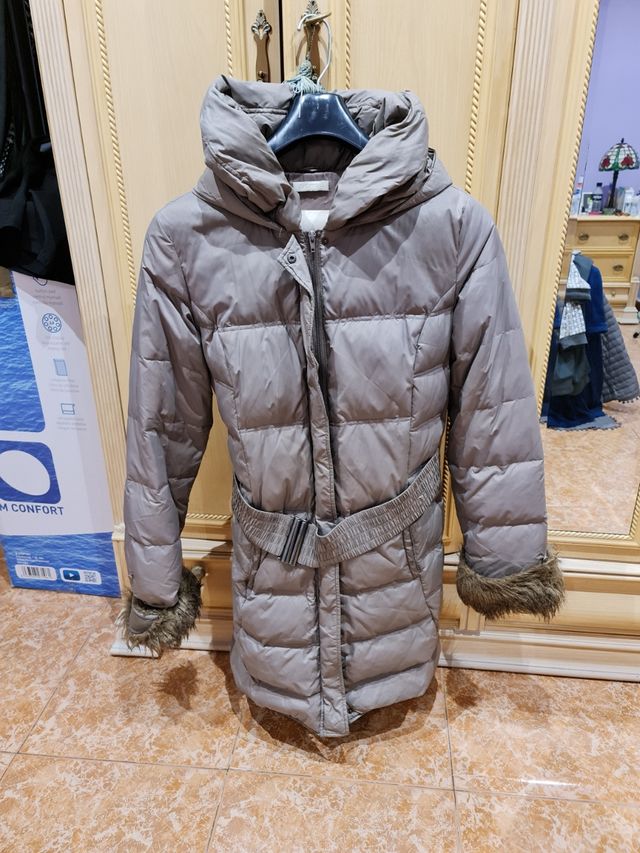 Chaquetón de plumas