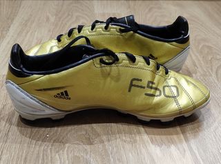 Botas fútbol Adidas F50 talla 41 de segunda mano por 10 EUR en Valencia en  WALLAPOP
