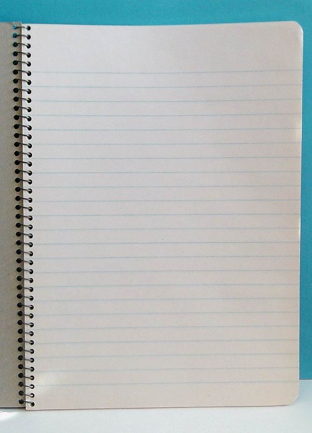 Antiguo cuaderno de Fofó