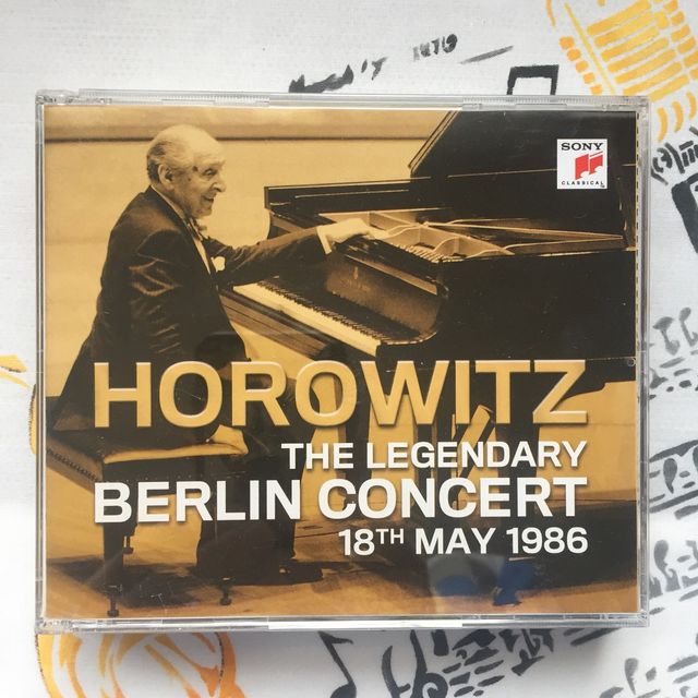 CD Vladimir Horowitz en Berlín