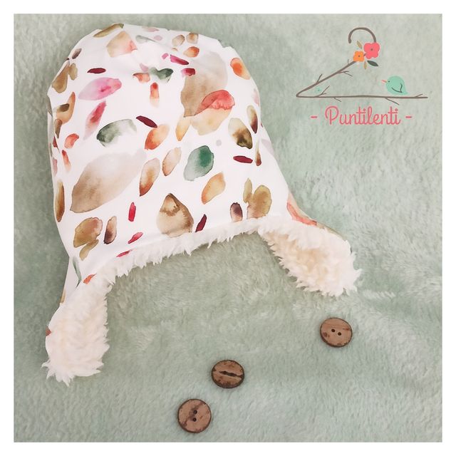 cappellino con paraorecchie unisex