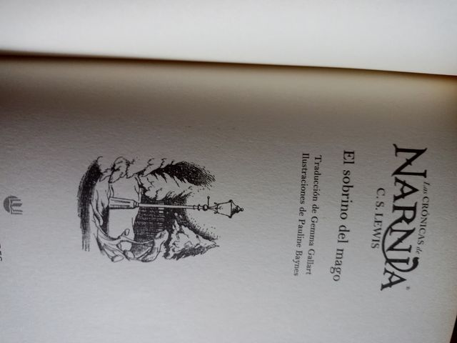 libro las crónicas de Narnia