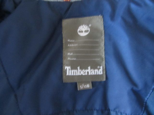 Plumífero niño azul talla 5, Marca Timberland