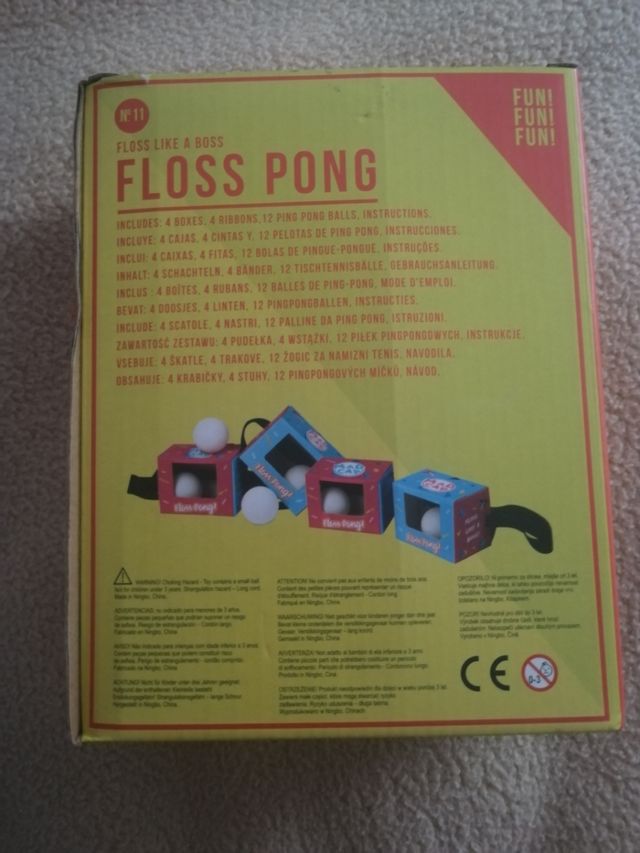 Floss Pong. Juego.