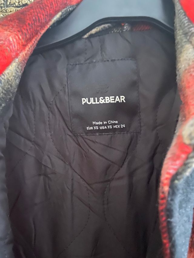 Chaqueta forrada , sobrecamisa chica!!!