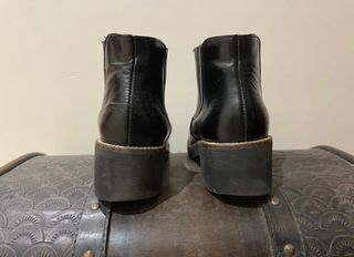 Bryan Stepwise 1813 Negro | Botines Militares Mujer • Robin Bratton