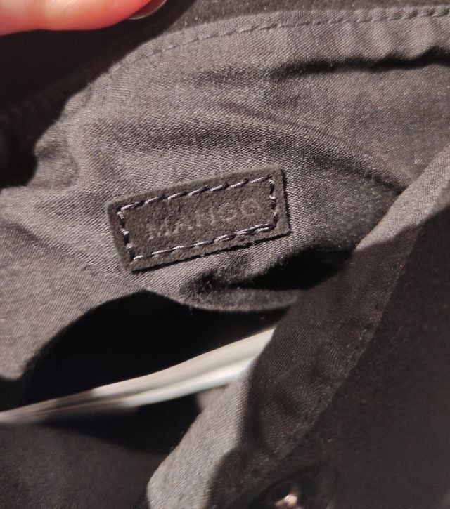 Bolso de piel flecos