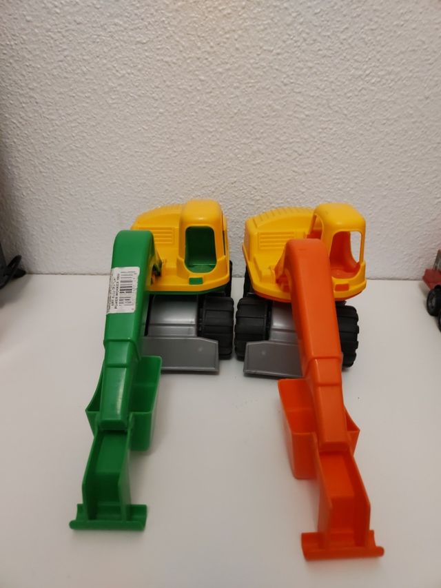 Camiones excavadoras