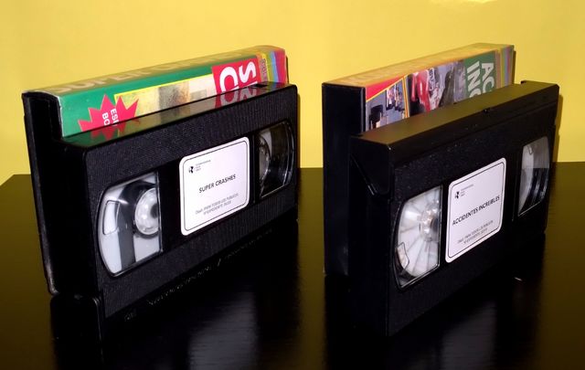 2 VHS Fórmula 1 Vintage