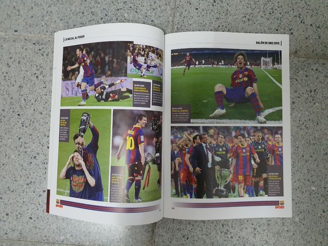 Rivista Messi «Il re degli ori»