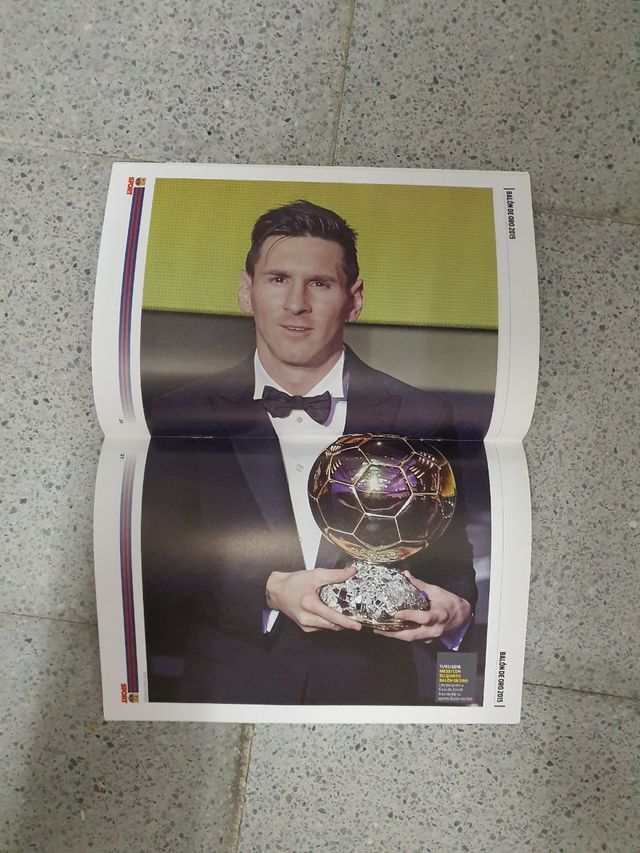 Rivista Messi «Il re degli ori»