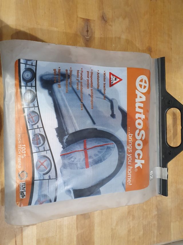 cadenas nieve de tela