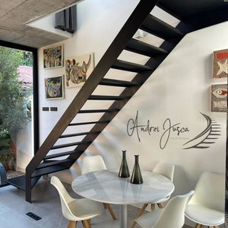 Escalera metálica
