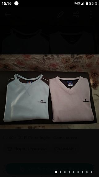 Sudaderas boomerang de segunda mano por 5 EUR en Zaragoza en WALLAPOP