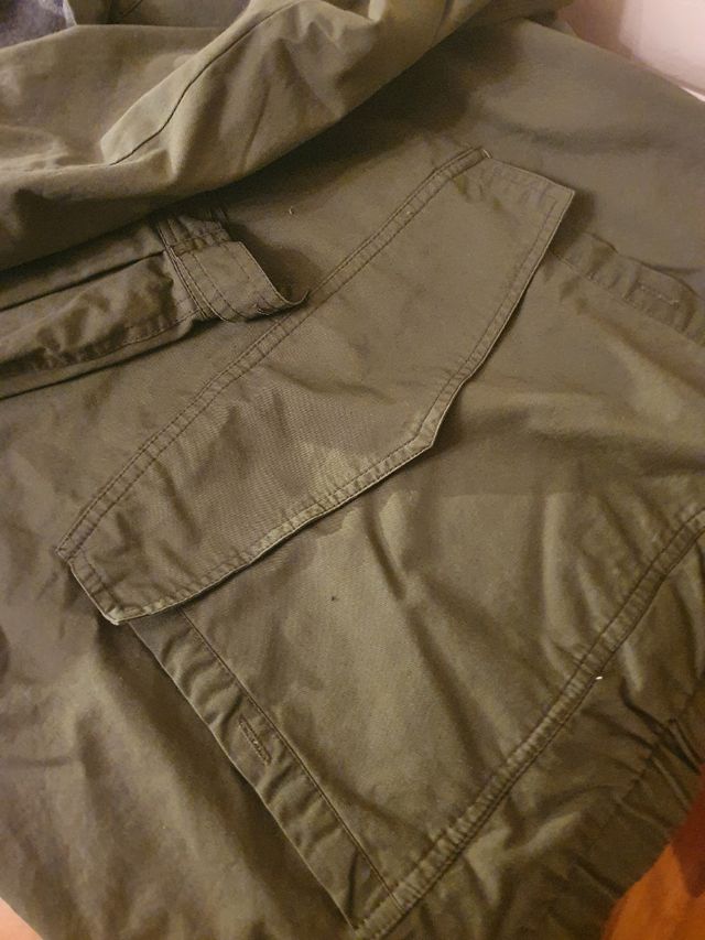 Sudadera o canguro verde caqui Gocco talla 11-12