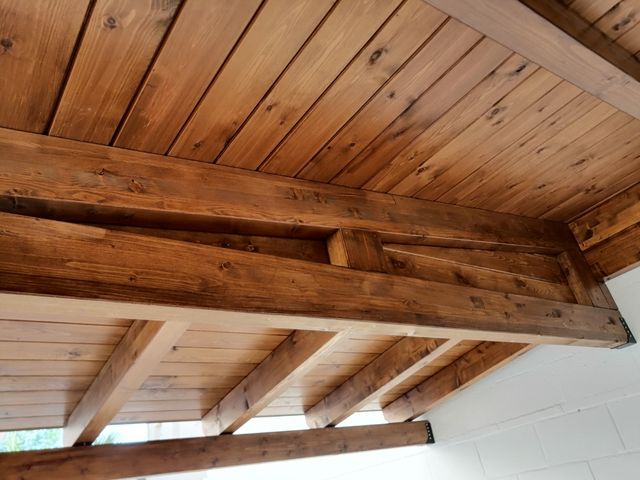 porche madera