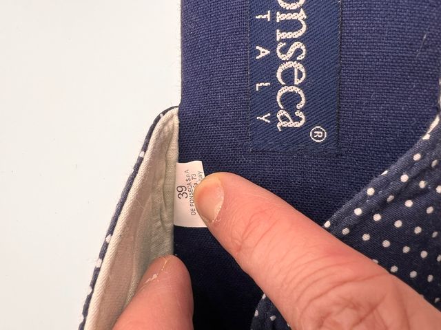 Pantofole invernali De Fonseca tg 39 NUOVE