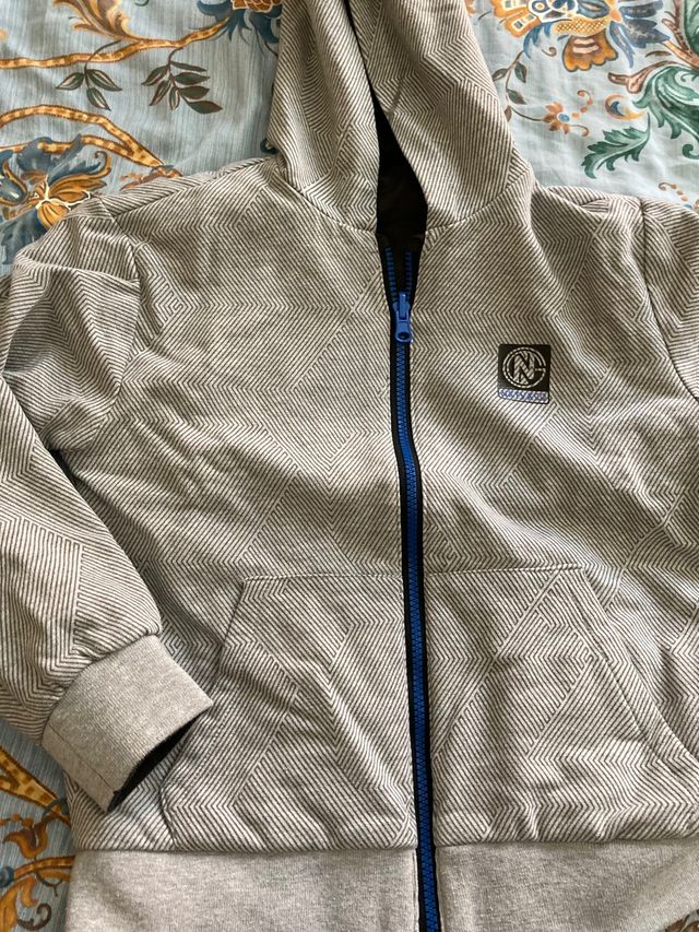 Chaqueta niño reversible t.10