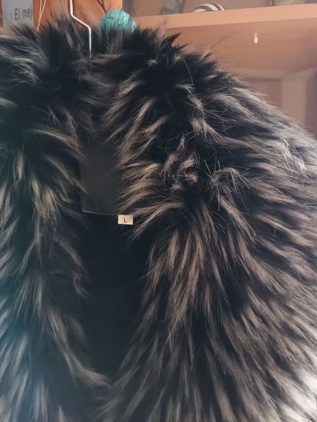 Cazadora polipiel talla L