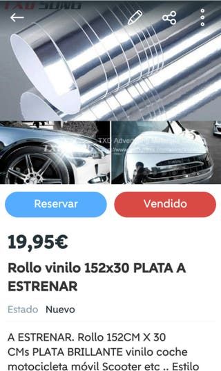 Rollo vinilo GRIS/PLATA/MADERA/NEGRO BRILLO FIBRA 