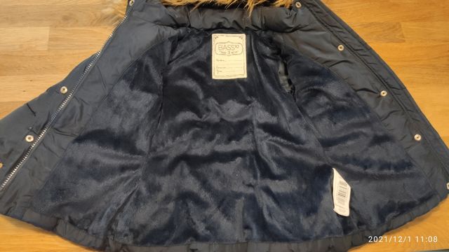 plumas abrigo talla 3 años.