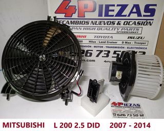 MITSUBISHI L200 2.5DID 2007- 2015**RADIADORES TODO