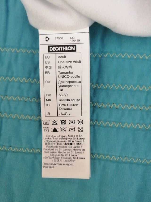 gorro adulto talla 56_60