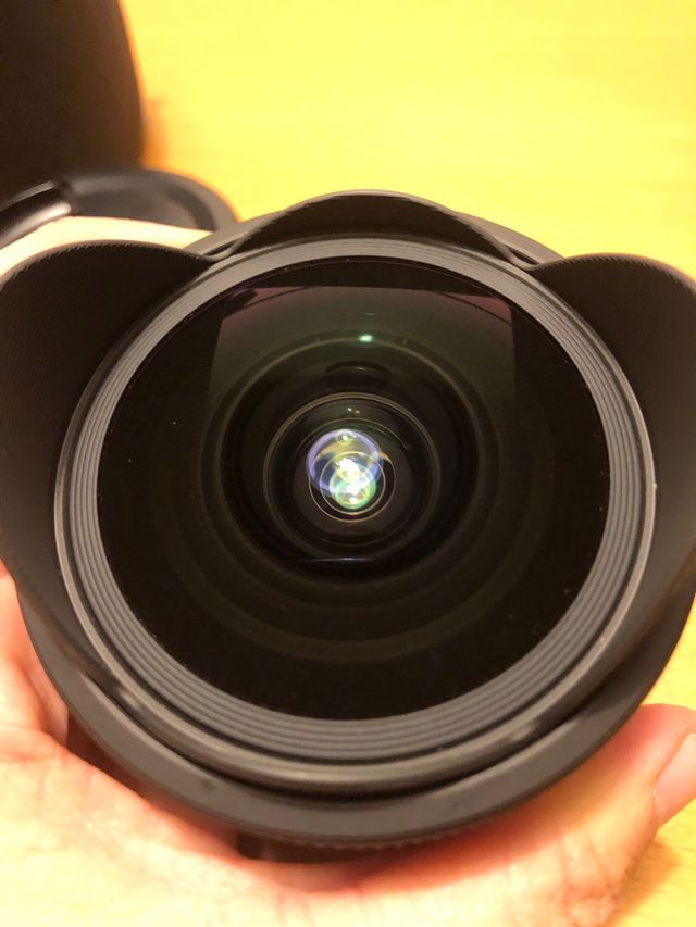 Objetivo fisheye sigma 10mm 2.8f