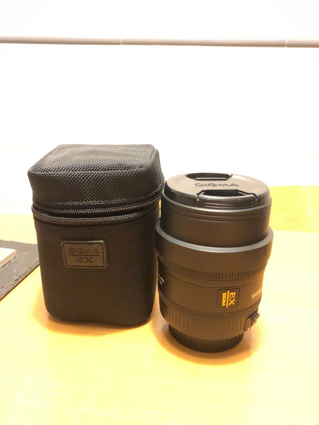 Objetivo fisheye sigma 10mm 2.8f