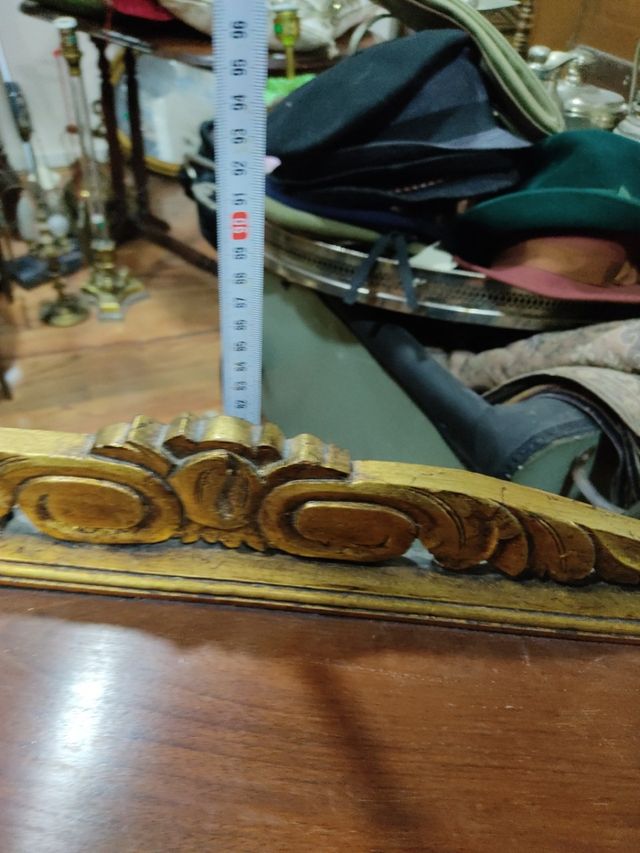 entradita vintage consola más espejo