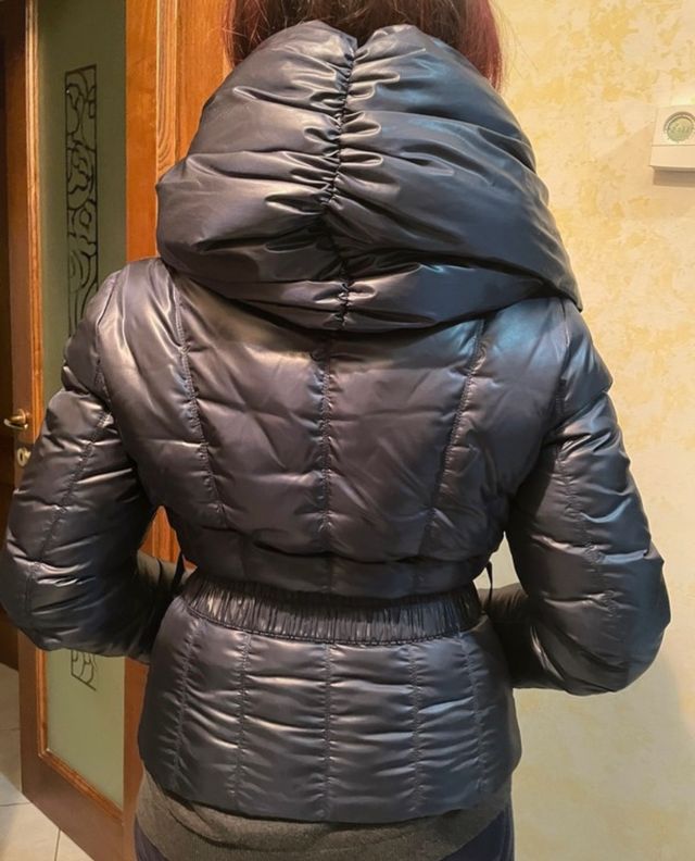 Piumino d'oca blu Anno Zhero