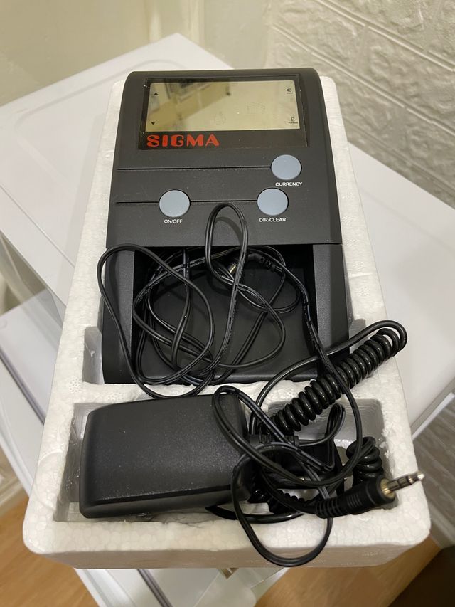 Detector de billetes falsos