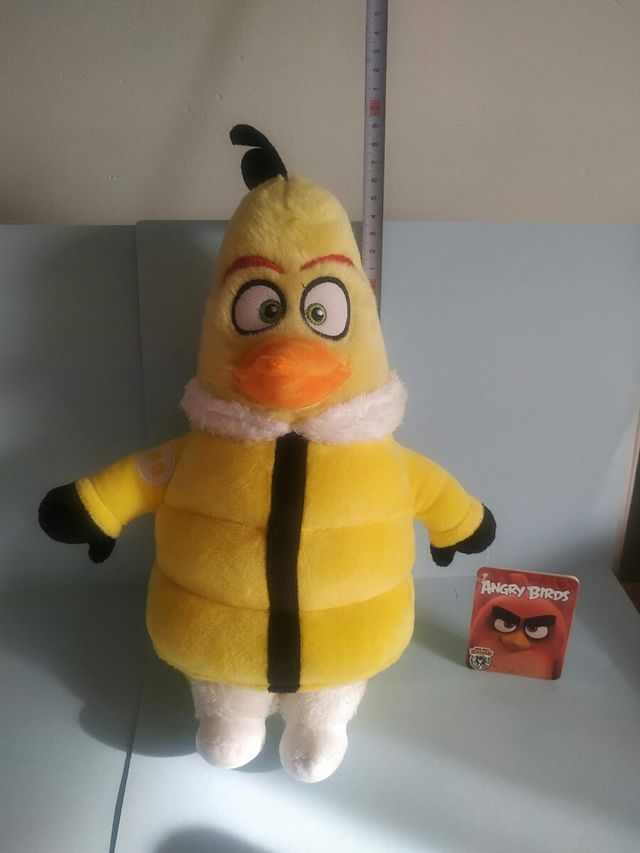 peluche angry birds amarillo