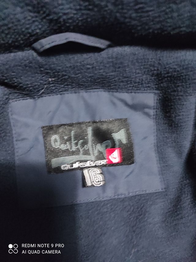 Cazadora Quicksilver niño
