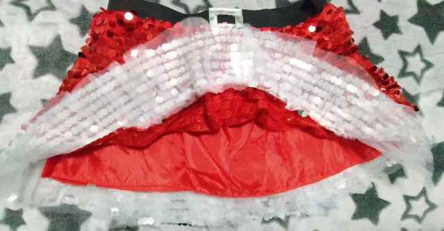 Mini Falda Navidad Mamá Noel Talla/Única