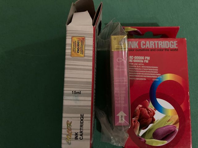 Lote cartuchos tinta Canon Pixma 6000D