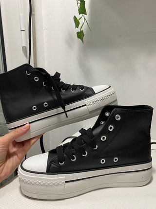 converse plataforma wallapop