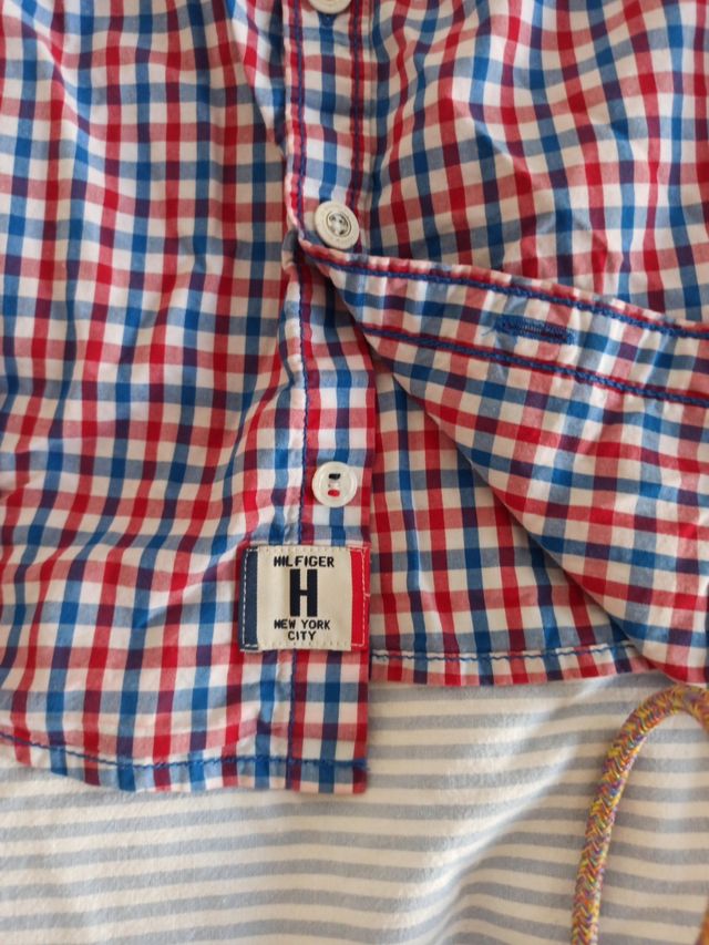 Camisa niño cuadritos Tommy Hilfiger