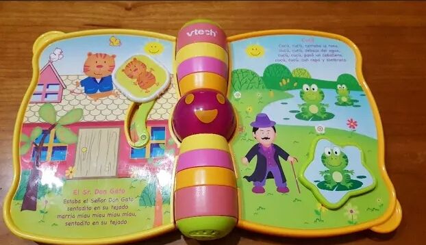 Libro interactivo Vtech . Mis canciones Mágicas 