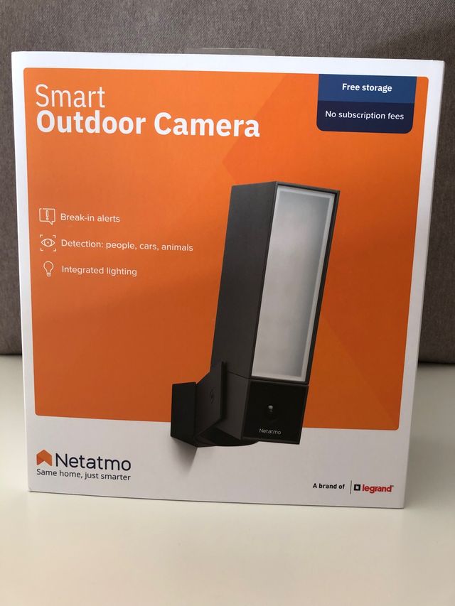 Cámara de vigilancia exterior NETATMO